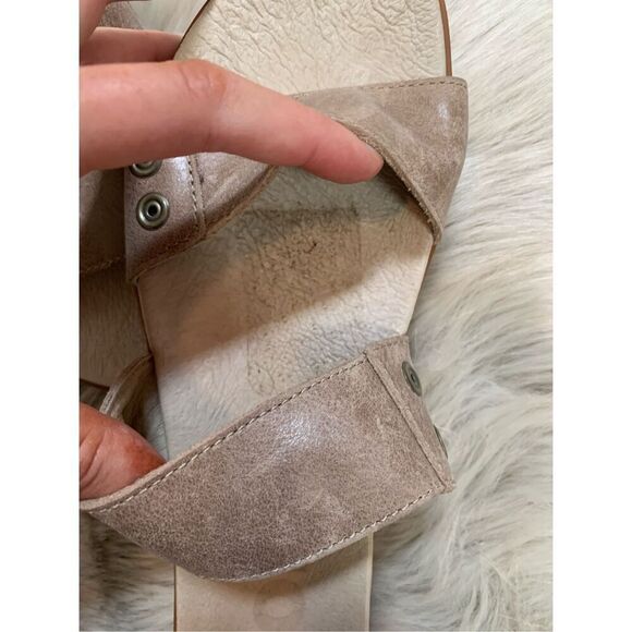 NWOT Sorel Torpeda Slide Il leather sandals size 9 - Picture 4 of 7